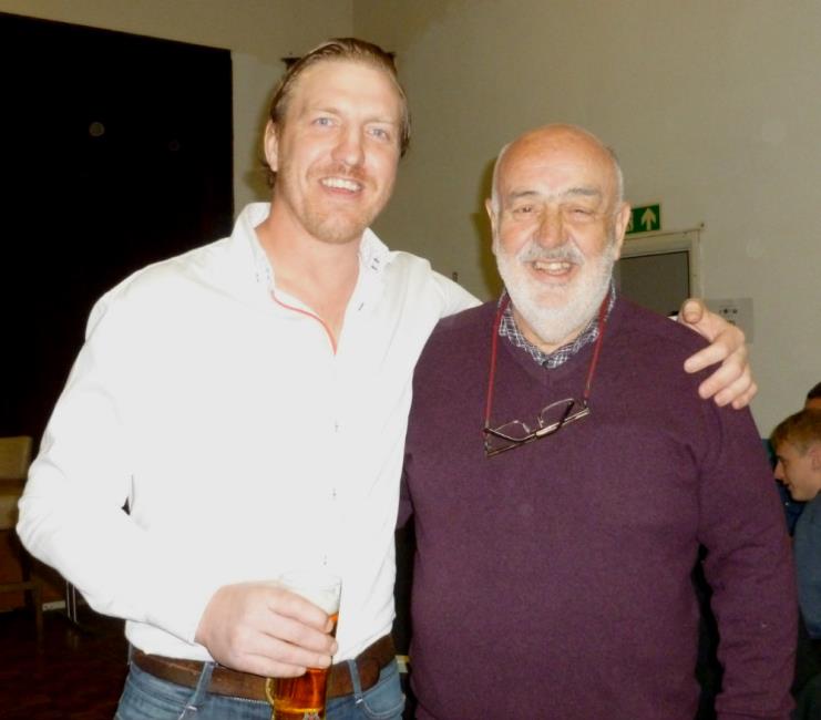 Andy Powell and Bill Carne Andy Powell and Bill Carne